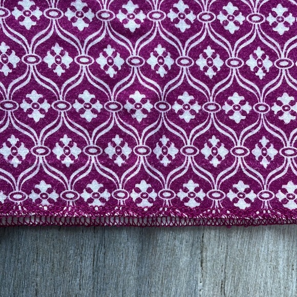 Banana Republic Pink Patterned Dress Size Xs - Picture 6 of 7